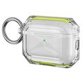 Custodia protettiva AirPods Pro 3 in TPU morbido a doppio colore - Giallo / Trasparente