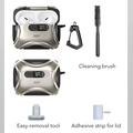Custodia AirPods Pro 3 ESR Cyber FlickLock HaloLock MagSafe - Titanio