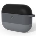 Custodia in silicone antiurto AirPods Pro 3 Gradient con moschettone - Nero