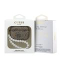 Custodia AirPods Pro 3 Guess 4G Classic Logo con cinturino perlato