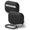 Custodia in silicone AirPods Pro 3 Ringke - Protezione antiurto - Nero