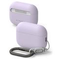 Custodia in silicone AirPods Pro 3 Ringke - Protezione antiurto - Viola chiaro