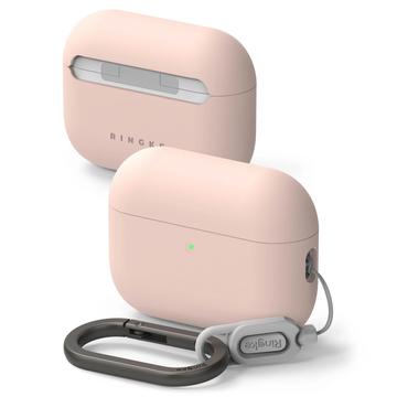 Custodia in silicone AirPods Pro 3 Ringke - Protezione antiurto - Sabbia rosa