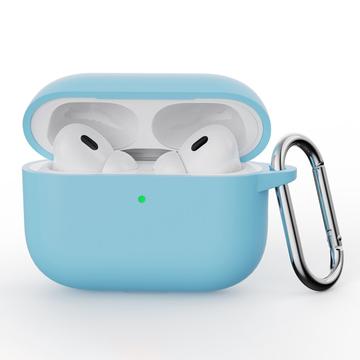 Custodia in silicone per AirPods Pro 3 con moschettone