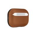 Custodia in pelle AirPods Pro 3 Tech-Protect NaturalFit - Marrone