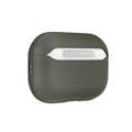 Custodia in pelle AirPods Pro 3 Tech-Protect NaturalFit - Verde oliva