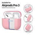 Custodia in silicone AirPods Pro 3 Tech-Protect - Rosa polvere