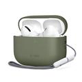 Custodia in silicone AirPods Pro 3 Tech-Protect - Verde oliva