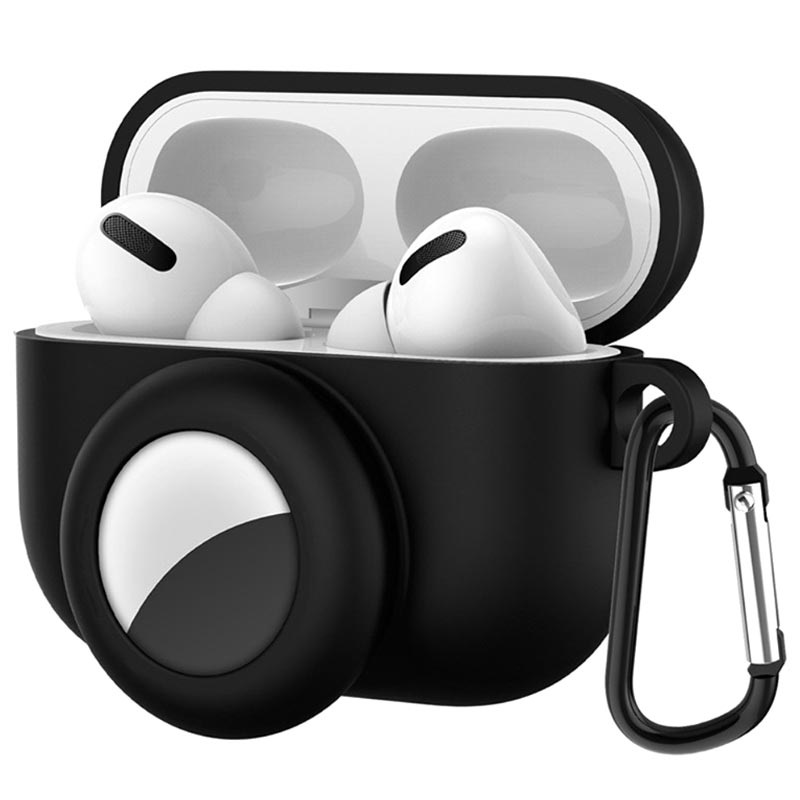 Cover in Silicone con Moschettone per AirPods Pro/AirTag