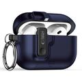 Custodia Airpods Pro 3 Tech-Protect Slim Hook - Blu Marino