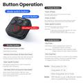Telecomando universale Bluetooth Amagisn - Nero