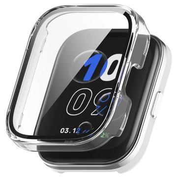 Custodia in Plastica con Pellicola Salvaschermo per Amazfit Bip 5 Unity - Chiara
