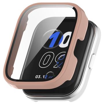 Custodia in Plastica con Pellicola Salvaschermo per Amazfit Bip 5 Unity - Rosa