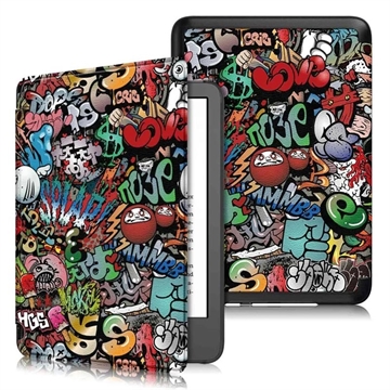 Custodia Smart Folio per Amazon Kindle 11th Gen (2022) - Graffiti