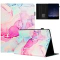 Custodia Folio con motivo a marmo per Amazon Kindle Paperwhite 4/3/2 - Rosa