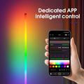 Lampade da terra RGB a LED d’atmosfera con telecomando - 103cm - 2 pezzi.