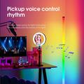 Lampade da terra RGB a LED d’atmosfera con telecomando - 103cm - 2 pezzi.