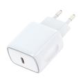 Caricabatterie rapido USB-C Amorus PD 20 W – Bianco