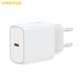 Caricabatterie rapido USB-C Amorus PD 20 W – Bianco