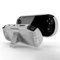 Anbernic RG VITA/RG VITA Pro Custodia in TPU con supporto per il calcio - Bianco