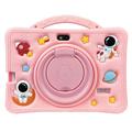 Tablet Android per bambini con custodia antiurto a tema astronauta - 7" - Rosa