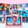 Tablet Android per bambini con custodia antiurto a tema astronauta - 7" - Rosa