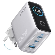 Caricabatterie da muro Anker GaN da 100W con display intelligente