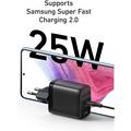Caricabatterie da muro Anker 312 Ace 25W USB-C - PowerIQ 3.0, Power Delivery - Nero
