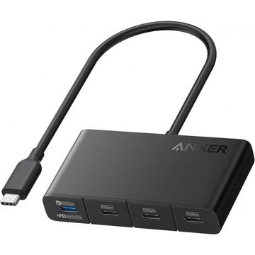 Hub USB-C 4-in-1 Anker - Dati a 10Gbps, alimentazione a 100W, uscita 4K