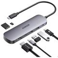 Hub USB-C 7 in 1 Anker A83D2HA1 - Grigio