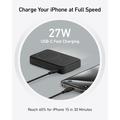 Anker MagGo Wireless Power Bank 10000mAh con display intelligente e supporto - Nero