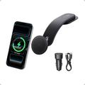 Caricabatterie wireless da auto Anker Nano da 15W - Compatibile con MagSafe - Nero