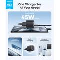 Anker Nano 45W GaN USB-C Caricatore da parete - Nero