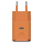 Caricabatterie Anker Nano Display USB-C da 45W - Arancione