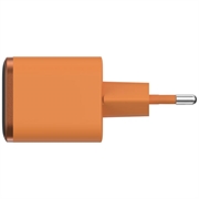 Caricabatterie Anker Nano Display USB-C da 45W - Arancione