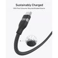 Cavo USB-C Anker Nano Softline - 240W, 1.8m - Nero