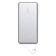 Anker PowerCore+ Pro 10000mAh con cavo Lightning - Argento