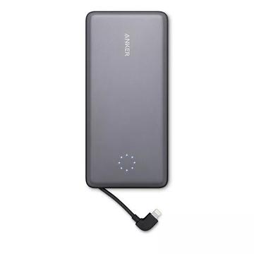 Anker PowerCore+ Pro 10000mAh con cavo Lightning - Grigio