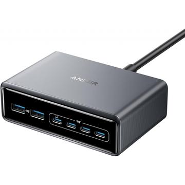 Stazione di ricarica da tavolo Anker Prime 200W - 4x USB-C, 2x USB-A - Nero