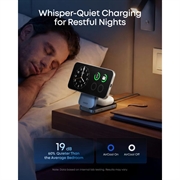 Caricabatterie wireless 3 in 1 Anker Prime MagGo - 25W - Nero