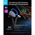 Stazione di ricarica wireless 3 in 1 Anker Prime MagGo AirCool - Nero