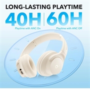 Anker SoundCore Q20i Cuffie ibride a cancellazione attiva del rumore - Bianco