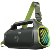 Altoparlante Bluetooth portatile Anker Soundcore Boom 2 Plus da 140W - IPX7, RGB, BassUp 2.0 - Verde