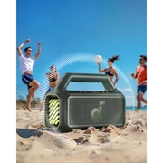 Altoparlante Bluetooth portatile Anker Soundcore Boom 2 da 80W - IPX7, RGB, BassUp 2.0 - Verde