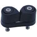 Morsetto a camma in alluminio anodizzato e nylon con cuscinetti a sfera per barche a vela e kayak - L