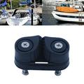 Morsetto a camma in alluminio anodizzato e nylon con cuscinetti a sfera per barche a vela e kayak - L