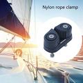 Morsetto a camma in alluminio anodizzato e nylon con cuscinetti a sfera per barche a vela e kayak - L