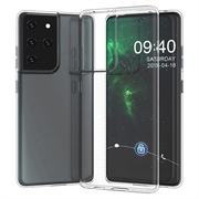 Custodia in TPU Antiscivolo per Samsung Galaxy S21 Ultra 5G - Trasparente