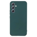 Custodia in TPU opaco anti-impronta per Samsung Galaxy A54 5G - Verde Militare