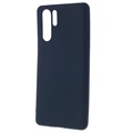 Custodia Anti Impronte Opaca in TPU per Huawei P30 Pro - Blu Scuro